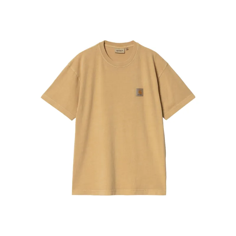 Carhartt WIP Nelson Logo Patch Crewneck T Shirt-0