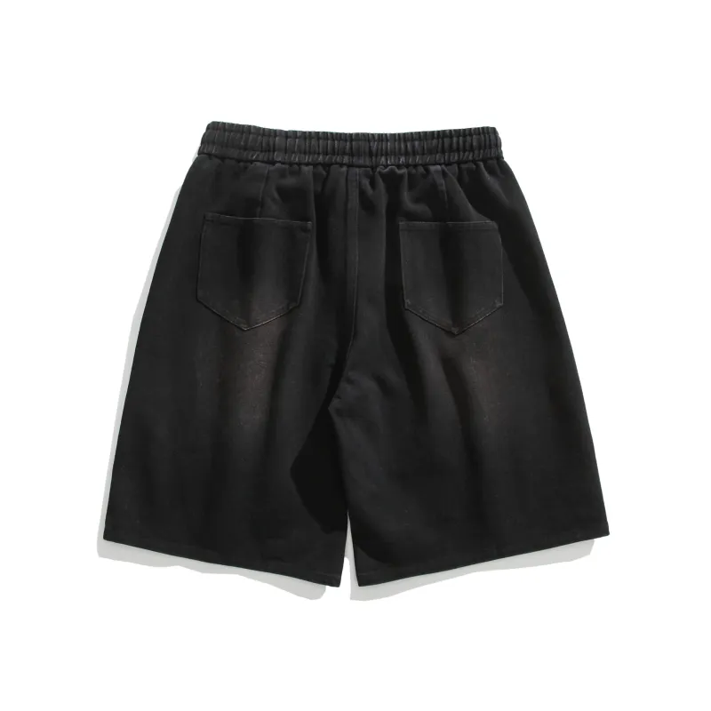 HOKLV Denim Shorts Unisex-7