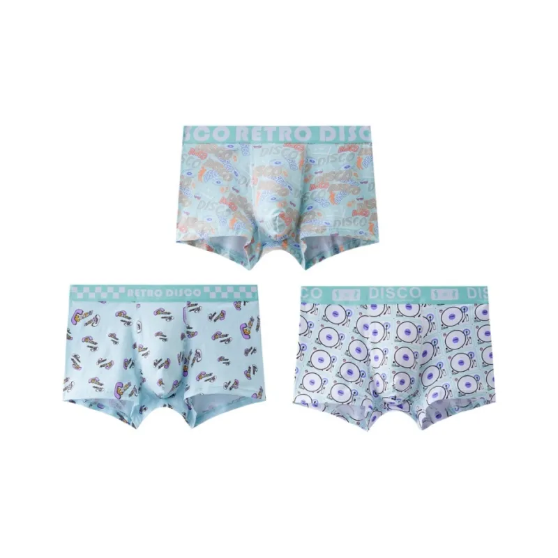 Qiao Ni Tong Underpants Men's 3 Pack-6