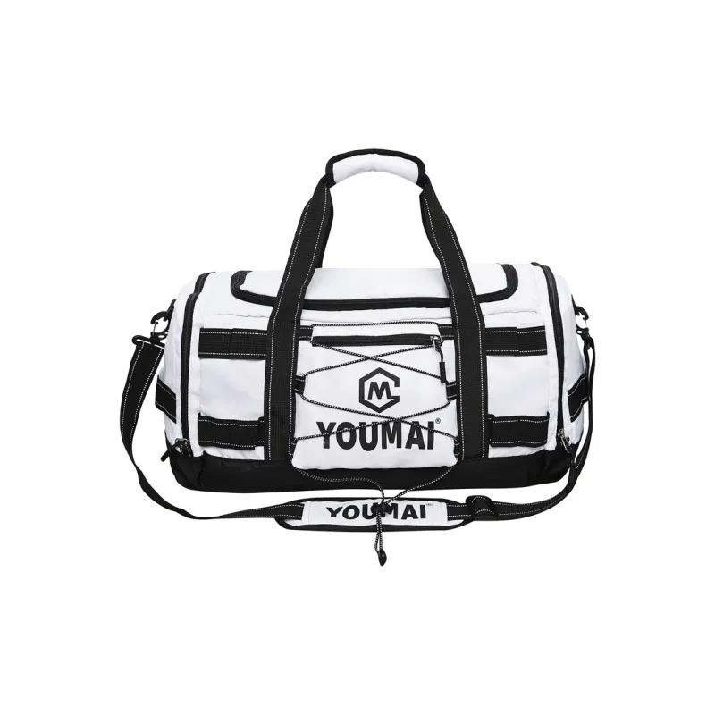 Deli Bear Nylon Fabric Gym Bag Unisex Black \ Pink \ Khaki \ Blue \ Yellow \ White \ Turquoise-23