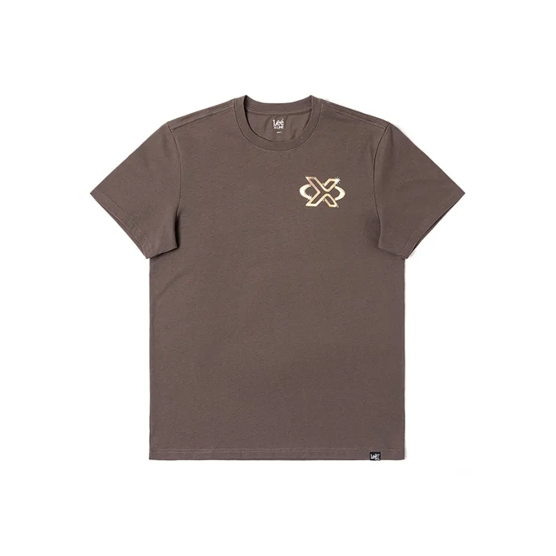Lee T Shirts Men Brown-0