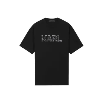 KARL LAGERFELD SS23 T Shirt Men's Black