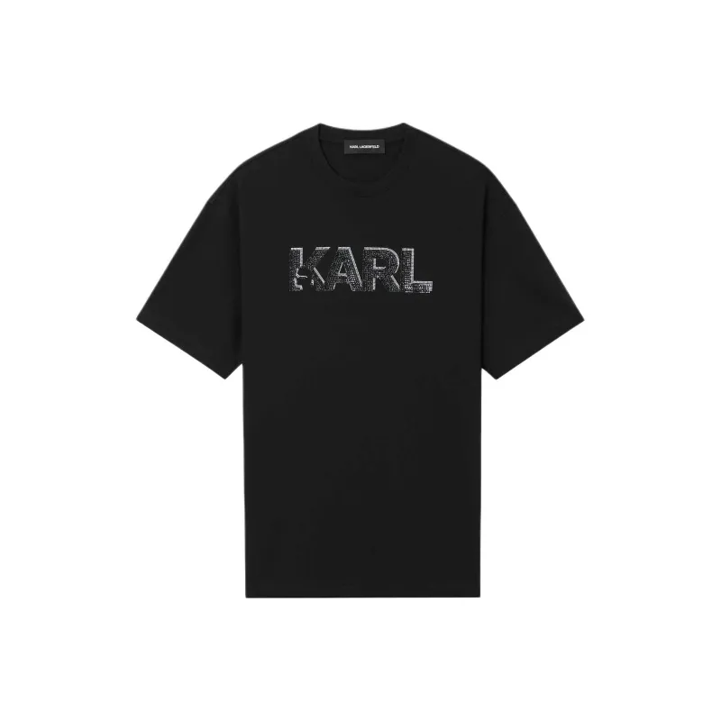 KARL LAGERFELD SS23 T Shirt Men's Black-0
