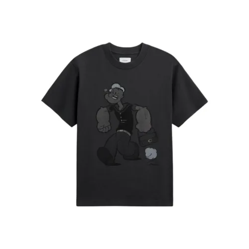 COACH x POPEYE FW24 T Shirt Men's Black