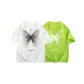 White+Neon Green