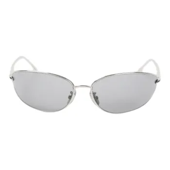 LOEWE Irregular Shape Sunglasses Unisex Silver