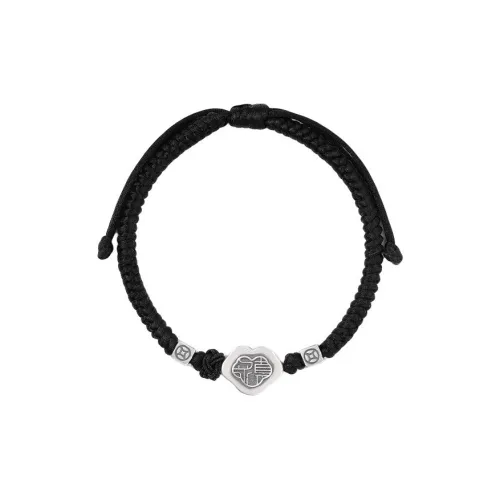Hot Real Silver Building S925 Silver Bracelets Unisex