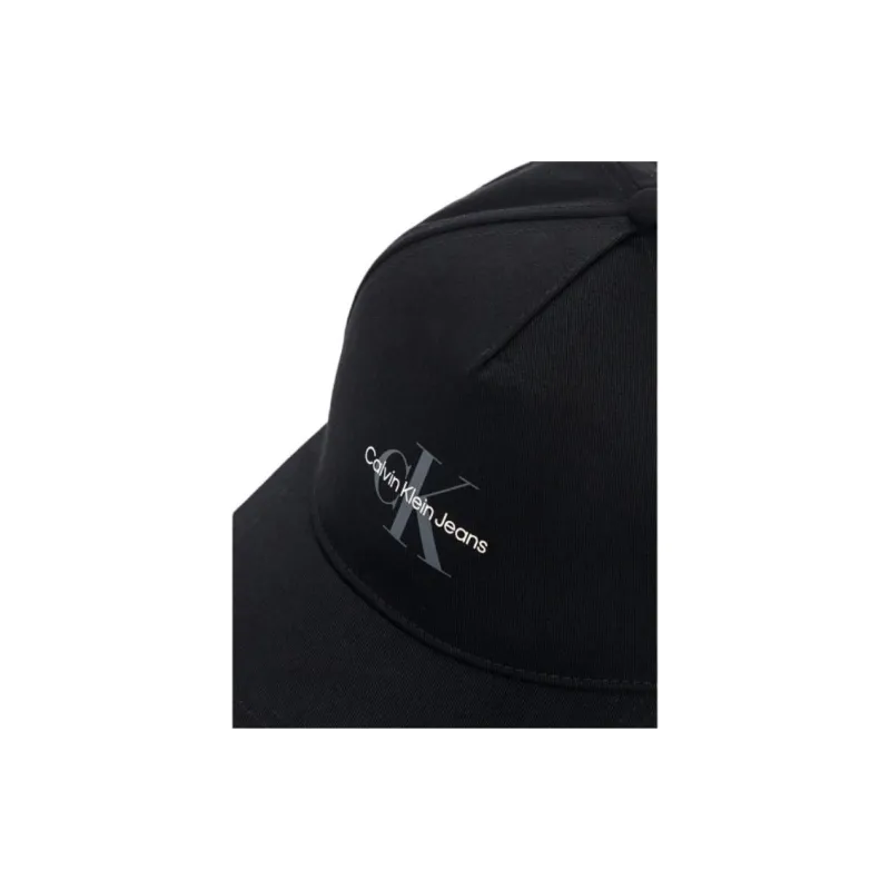 CALVIN KLEIN Recycled Polyester, Mixed Polyester Twill, Polyester Baseball Caps Women's Black-4