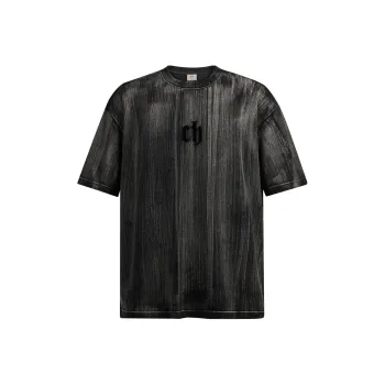 CHINISM T Shirt Men's Washed Black