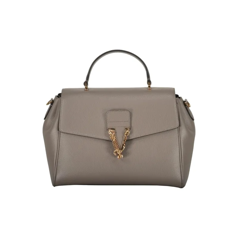 FANSIZHE Virtus Calfskin Tote Bag, Shopping Bag, Shoulder Bag, Crossbody Bag, Handbag Women's Sesame Seeds Beige-0