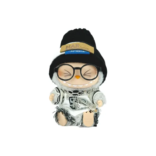 [Modified Doll] POP MART Labubu THE MONSTERS Sitting Party Collection Cheerfully Confirmed BOY Cute Hang Tag Box 15cm