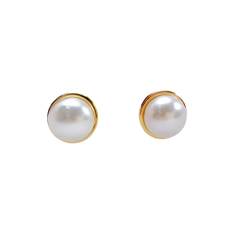 VERENA REINE Pearl Clip On Earrings Women's-0