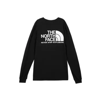 THE NORTH FACE Drop Shoulder Sleeve T Shirt Men's Black