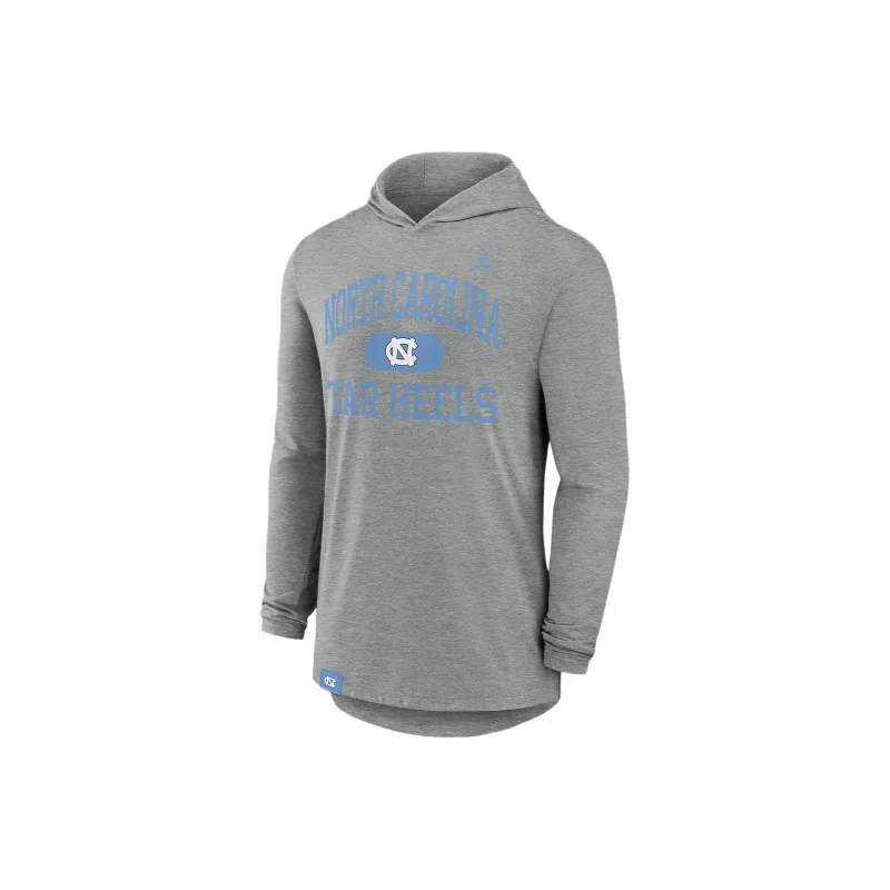JORDAN North Carolina Tar Heels Blitz Men's Nike Dri-FIT College Long-Sleeve Hooded T-Shirt-0