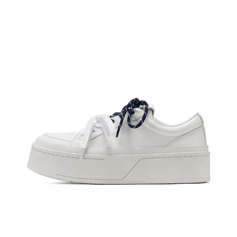 GG-CC Slip-Resistant Cushioning Wear-Resistant Height Increasing Low-Top Skateboard Shoes Women's-0