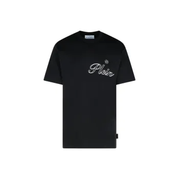 PHILIPP PLEIN Jersey Round Neck T Shirt