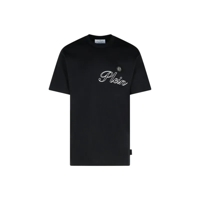 PHILIPP PLEIN Jersey Round Neck T Shirt-0