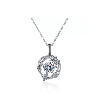 KING TAI FOOK 925 Sterling Silver Necklaces Women's