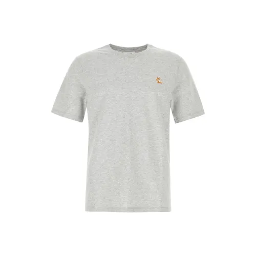Maison Kitsune Chillax Fox Patch Crewneck T Shirt