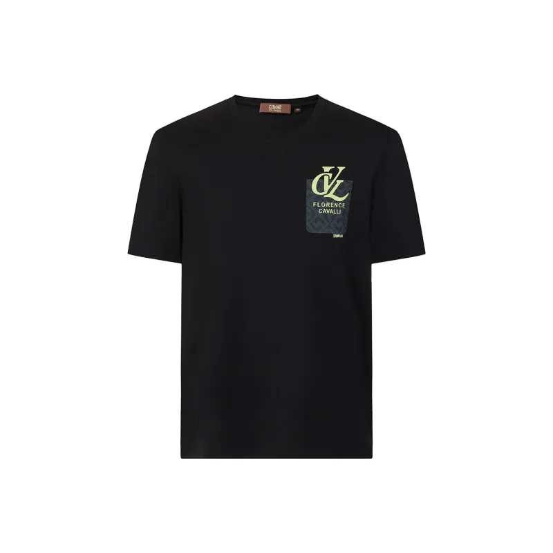 Cavalli Class T Shirt Men's Black-0