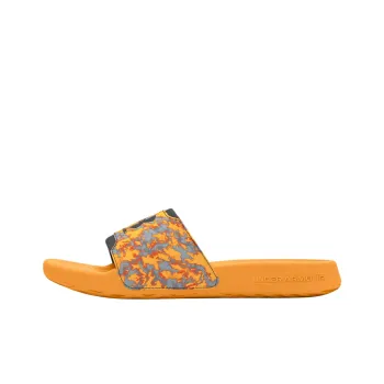 Under Armour Quiet Cushioning Slide Slippers Men's New Star Orange