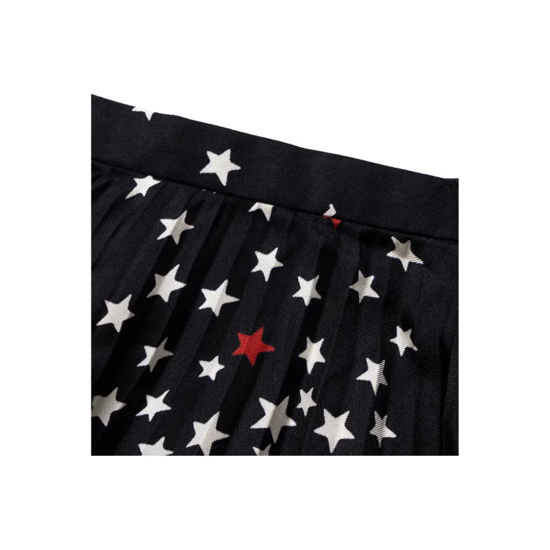 Valentino SS22 Casual Long Skirt Women's Black-5