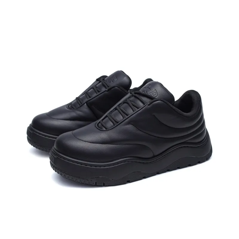 ESTEE GEEA Low Top Skateboard Shoes Unisex Black-1