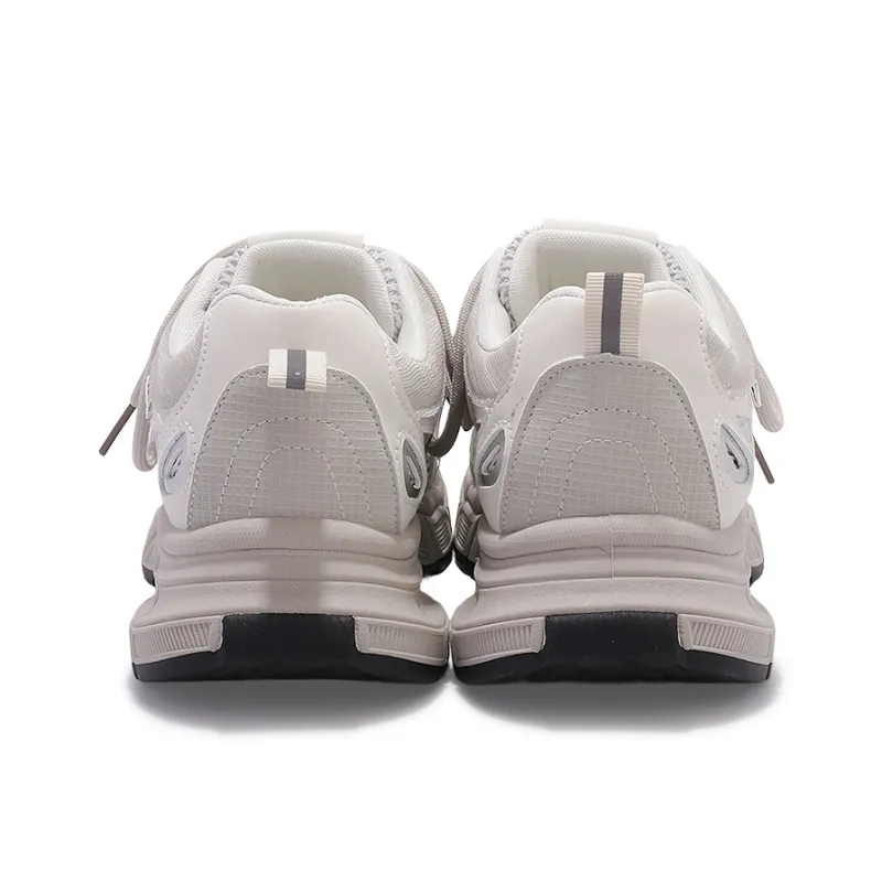 SNXR Non slip Lightweight Low Top Chunky Sneakers Women's Silver-5