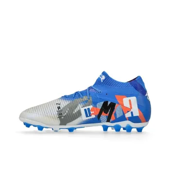 PUMA FUTURE 8 MG Rubber Short Studs Soccer Shoes Unisex Blue