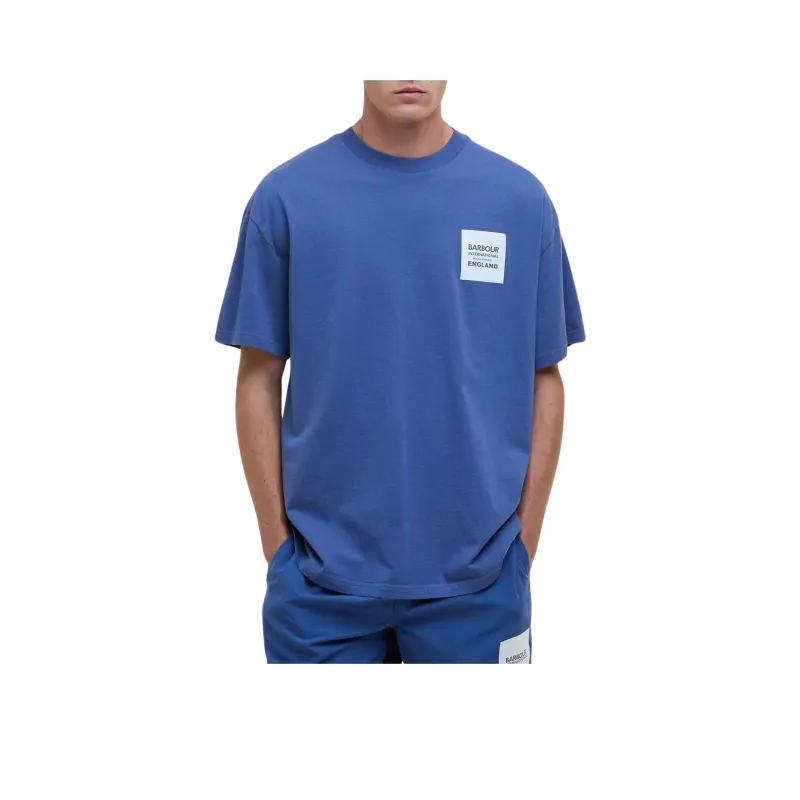BARBOUR T Shirts Men Sea Blue-0