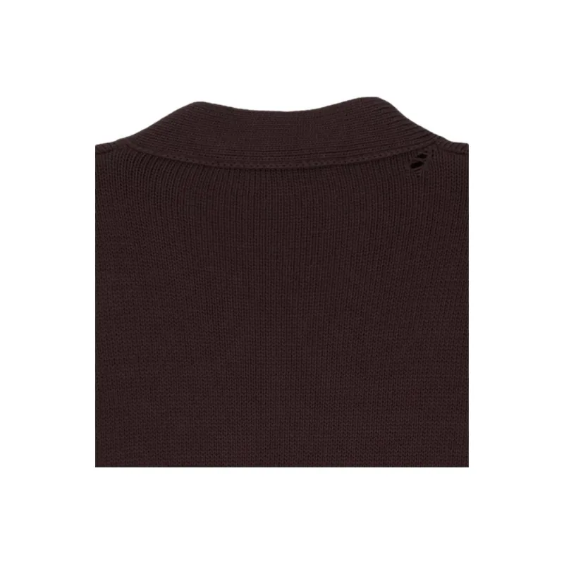MARNI Logo embroidered Cardigan-3