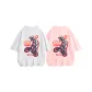 2 Pack (White+Pink)