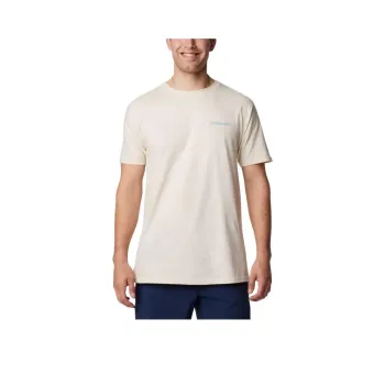 Columbia Men's Yorker Graphic T-Shirt T-Shirt Men's Pink Chalk