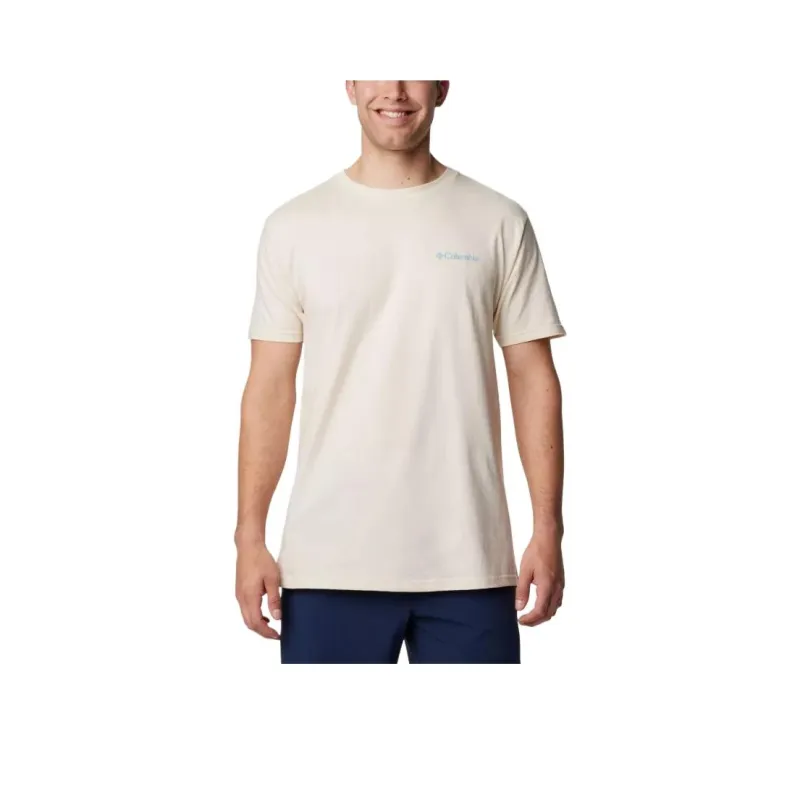 Columbia Men's Yorker Graphic T-Shirt T-Shirt Men's Pink Chalk-0
