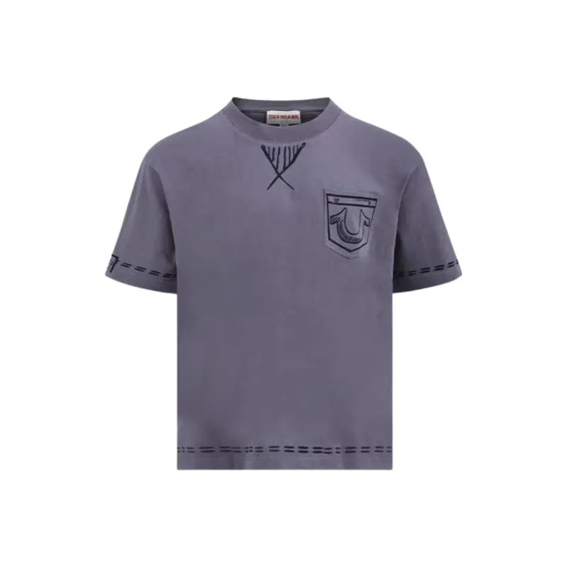 TRUE RELIGION SS24 T-Shirt Unisex Gray-0