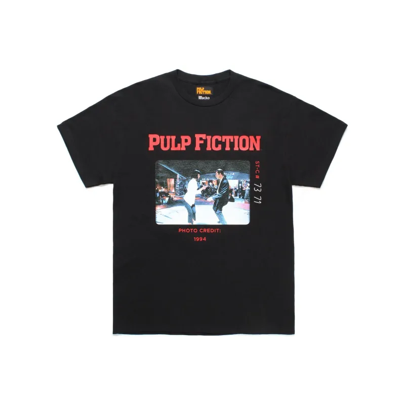 WACKO MARIA Vulgar Novels Collaboration T-Shirts Unisex Black-0