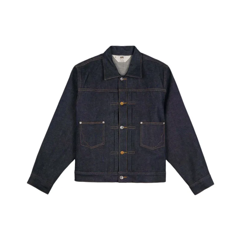 Brain Dead x APC Selvedge SS25 Denim Jacket Unisex Indigo-0