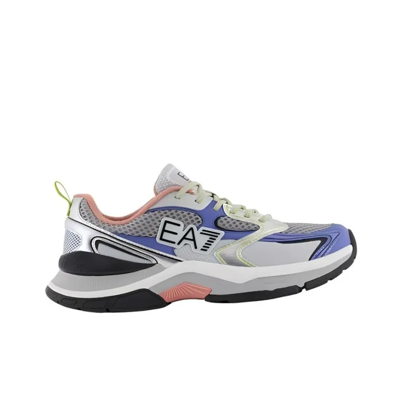 EMPORIO ARMANI EA7 Low Top Casual Shoes Unisex Purple-1