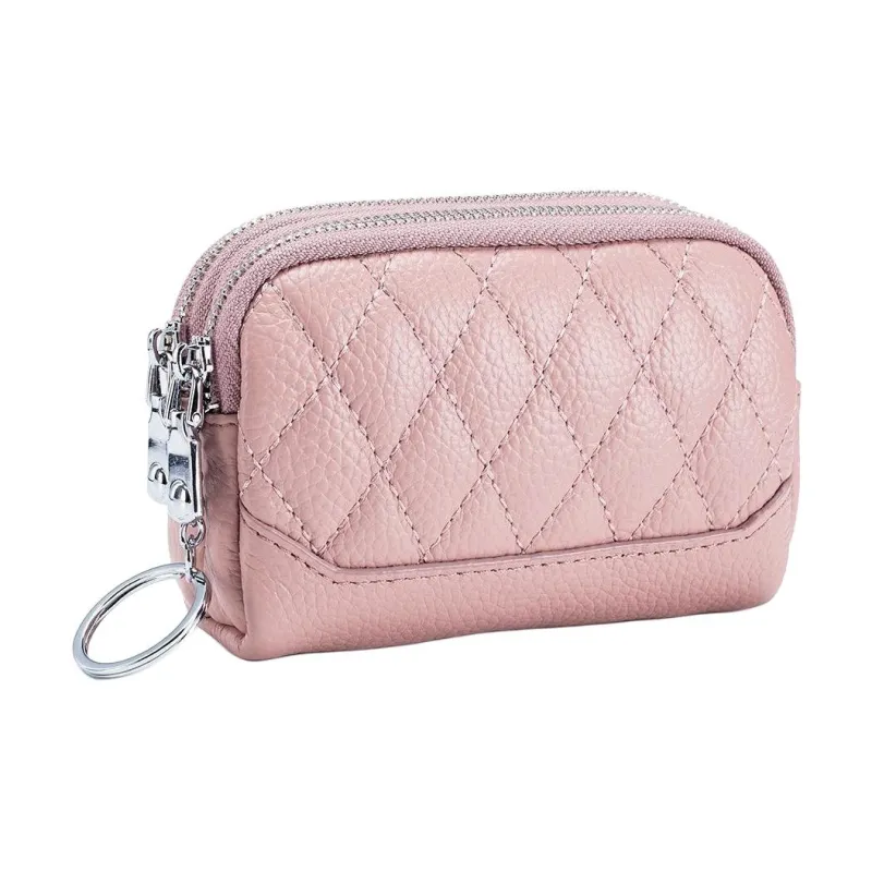 Tong Tong Rabbit Top Grain Cow Leather Coin Purse Women's Multicolor-9