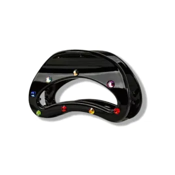 LACEROOM Acetate Plate Hair Clips Women's