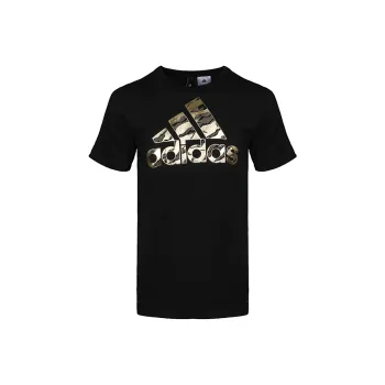 Adidas BOS FOIL CAMO T Shirt Men's Black