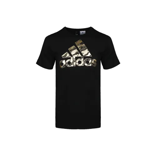 Adidas BOS FOIL CAMO T Shirt Men's Black