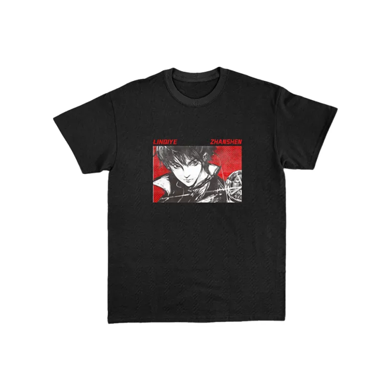 TENGXUNSHIPINCAOCHANGDI T Shirt Unisex Black-0