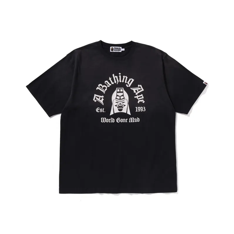 Bape Mad General College Tee-0