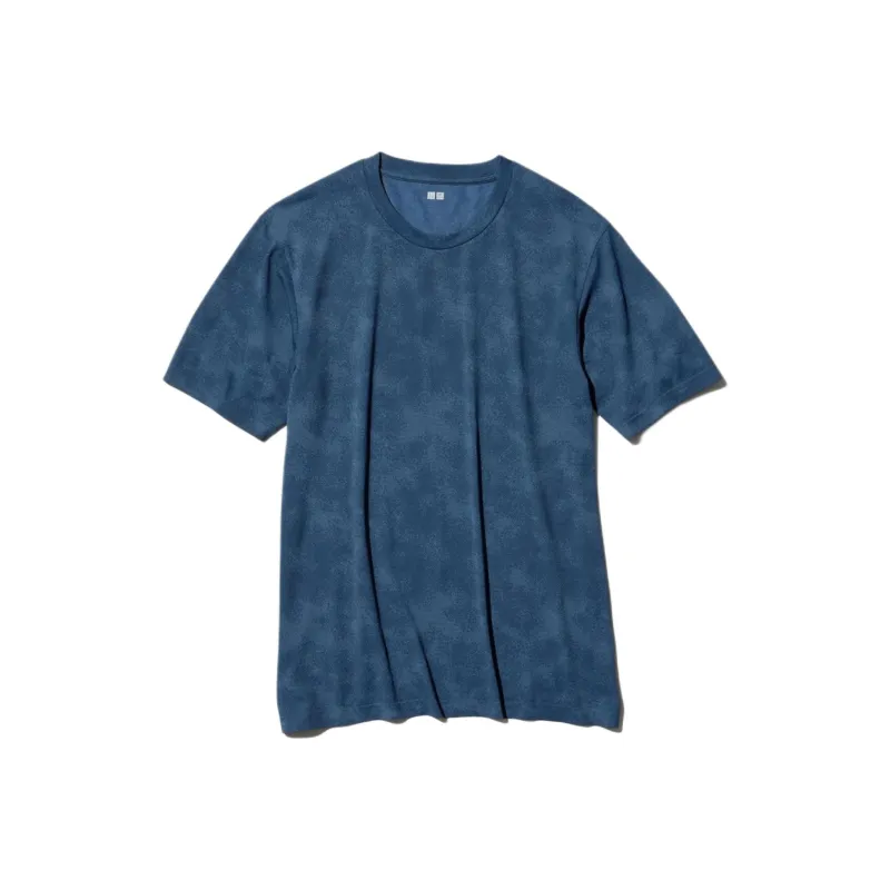 UNIQLO T Shirt Unisex Navy Blue-0