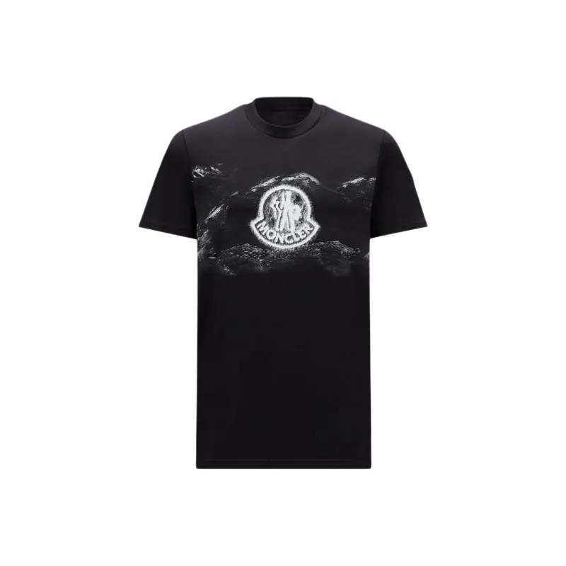 Moncler Logo print Cotton T shirt-0