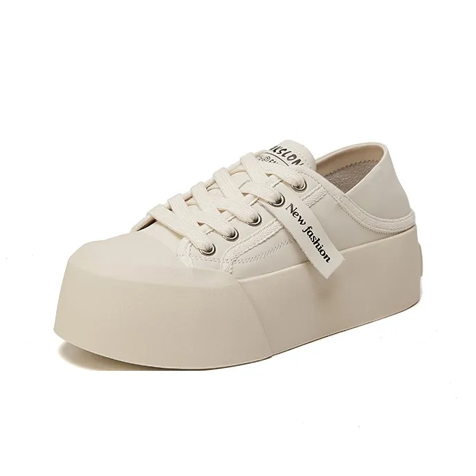Jerden Smith Abrasion Resistant Height Increasing Low Top Skateboard Shoes Women's-3