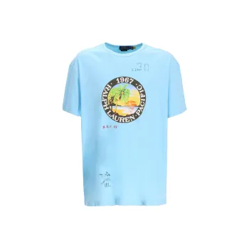 Polo Ralph Lauren Classic Fit Jersey Graphic T Shirt