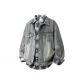Yellow Mud Coat+Gray Shirt