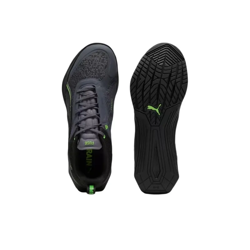 PUMA Fuse 3.0 Anti Slip Wear Resistant Low Top Training Shoes Men's Black-3